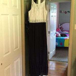 A.Byer floor length dress